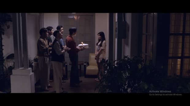 Bagian depan Rumah Milea yang dijadikan lokasi syuting film Dilan 1990.