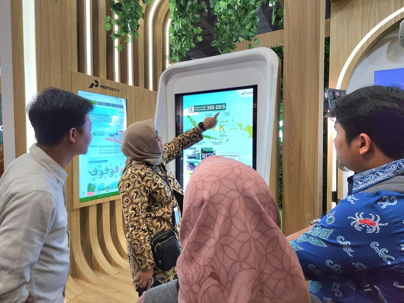 Booth Pertamina di Festival LIKE 2