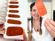 Gokil! Bule Ini Bikin Es Krim dari Rambutan Pakai Cabai