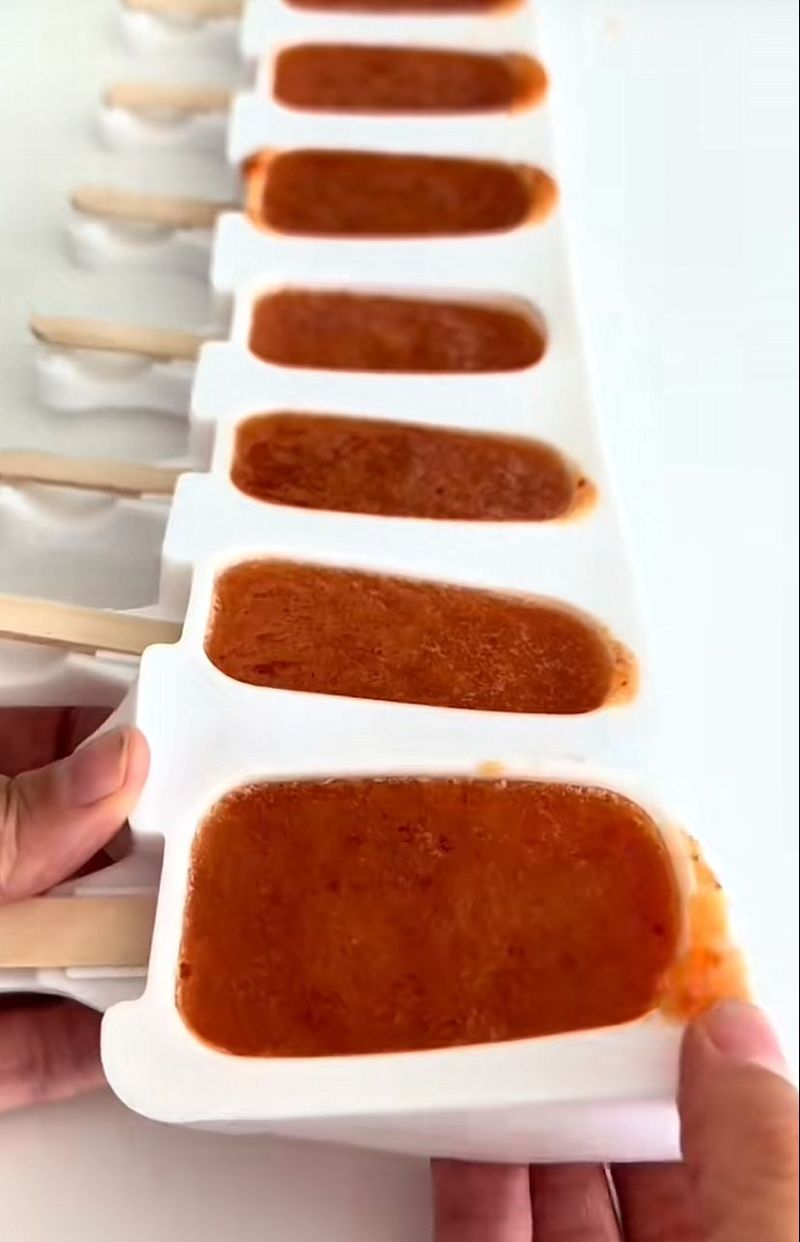 bule bikin es krim pakai rambutan campur cabe merah