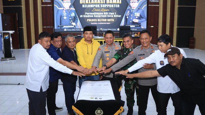 Deklarasi damai suporter di Blitar jelang Liga 1 2024/2025