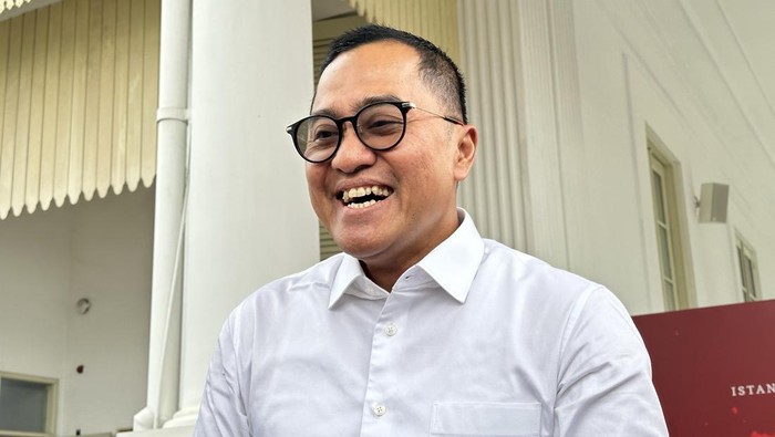 Deputi Bidang Protokol, Pers, dan Media Sekretariat Presiden, M Yusuf Permana (Isal/detikcom)