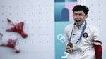 Ekspresi Veddriq Usai Sumbang Emas Olimpiade Pertama untuk Indonesia