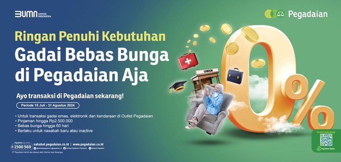 Gadai Bebas Bunga