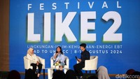 Direktorat Jenderal Pengelolaan Sampah, Limbah dan B3 KLHK bersama Le Minerale menghadirkan talkshow inspiratif bertajuk Gaya Hidup Minum Sampah dalam Festival Lingkungan, Iklim, Kehutanan dan Energi Baru Terbarukan atau Festival LIKE 2 di JCC Senayan, Jakarta.  