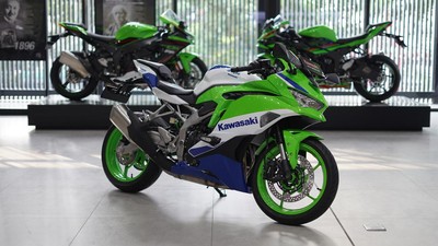 Wujud Ninja ZX-25R Edisi Terbatas, Harga Rp 138 Juta-Masih Pakai Anak Kunci