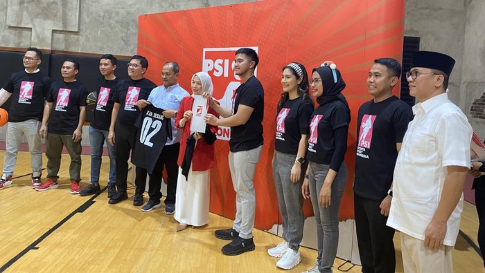 Ketum PSI Kaesang Pangarep usung 14 calon kepala daerah untuk maju di Pilkada Serentak 2024, Kamis (8/8/2024).