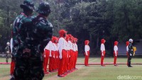 Mereka nantinya akan bertugas saat upacara peringatan HUT ke-79 Kemerdekaan Republik Indonesia di IKN pada tanggal 17 Agustus 2024.