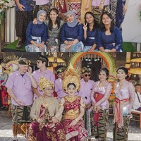 Berpose di sebelah Maxime yang mengenakan kemeja ungu lengkap dengan kain dan ikat kepala khas Bali, Luna terlihat cantik natural. Penampilan Luna itu pun dipuji netizen. Aku suka Luna Maya itu karna tampil apa adanya dimanapun dia berada. dia g butuh filter an edit, tulis salah satu komentar. Foto: Instagram/@lunamaya