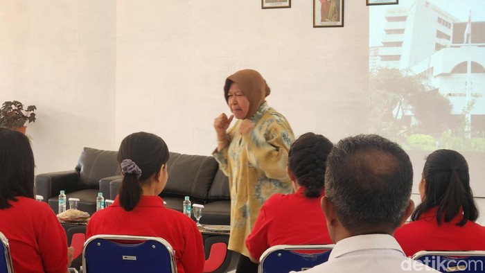 Mensos Tri Rismaharini (Adrial/detikcom).
