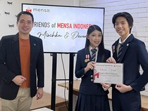 Mischka dan Devon Jadi Duta Mensa Indonesia Lagi