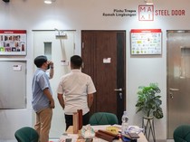 Pintu Ramah Lingkungan Maxi Steel Door Hadir di Indobuildtech Part 2 2024