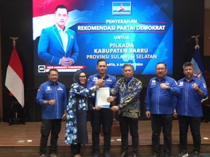 Demokrat Serahkan 6 Rekomendasi Pilkada di Sulsel, Tanpa Pilwalkot Makassar