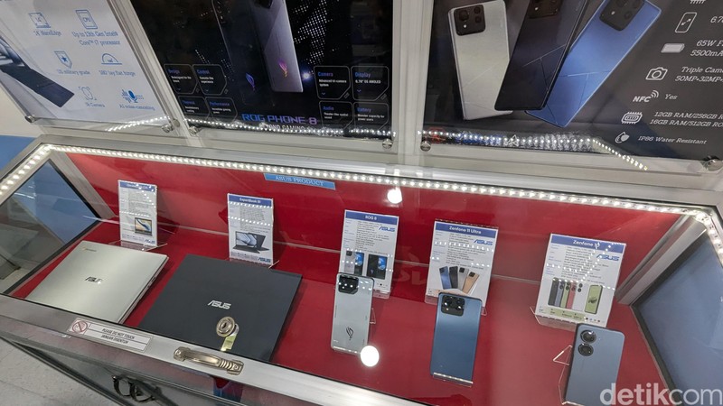 Proses produksi laptop Asus di Batam