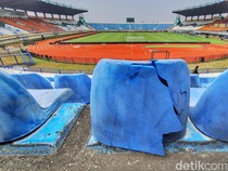 Respons Pemkab Bandung soal Rusaknya Fasilitas Stadion Jalak Harupat