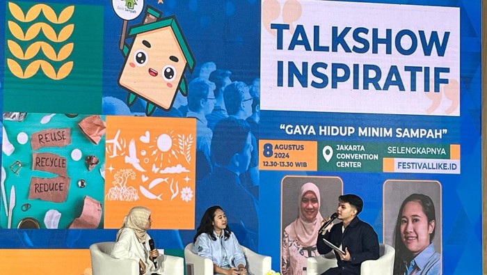 Talkshow inspiratif Gaya Hidup Minim Sampah