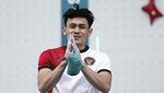 Top! Veddriq Leonardo Sumbang Emas Panjat Tebing Olimpiade 2024