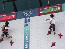 Top! Veddriq Leonardo Sumbang Emas Panjat Tebing Olimpiade 2024