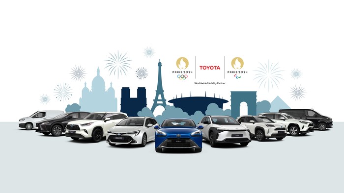 Toyota Sediakan 3.374 Unit Sustainable Mobility Solutions di Olimpiade Paris 2024.
