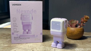 Ugreen Robot GaN saat ini sudah dijual di Ugreen by Unicase Tokopedia atau Unicase Store di Shopee. Siapkan dana Rp 399 ribu untuk membawanya pulang. Foto: Adi Fida Rahman/detikINET