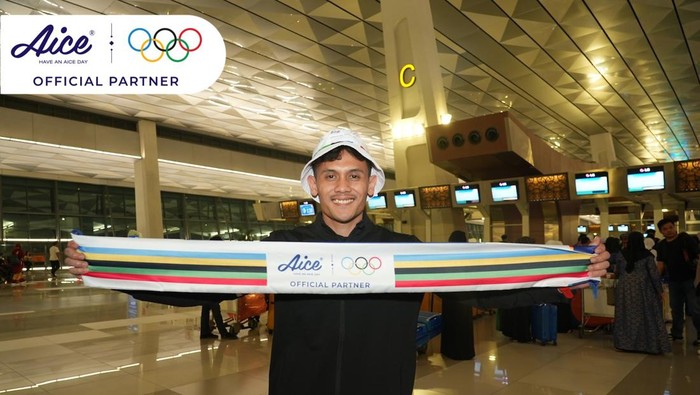 Veddriq Leonardo, atlet Panjat Tebing Indonesia di Olimpiade 2024.