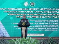 Wakajati Sulsel Teken Pakta Integritas Pengamanan Pembangunan Strategis