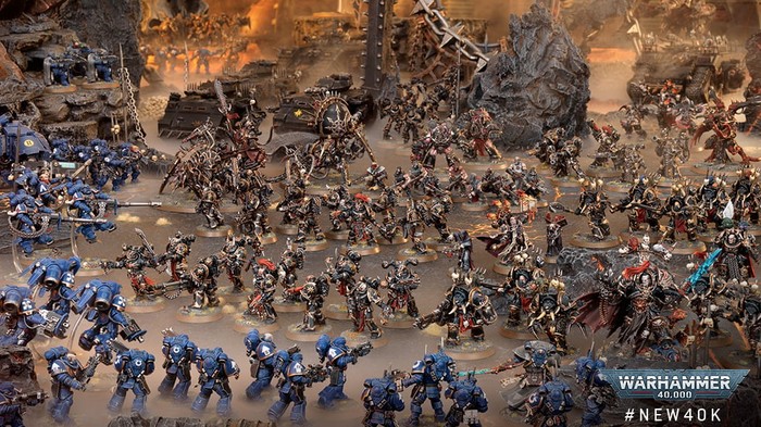 Warhammer 40K 10th edition.