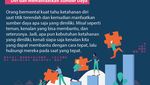 Infografis: 6 Kebiasaan Orang Bermental Kuat