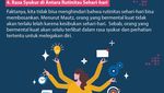 Infografis: 6 Kebiasaan Orang Bermental Kuat