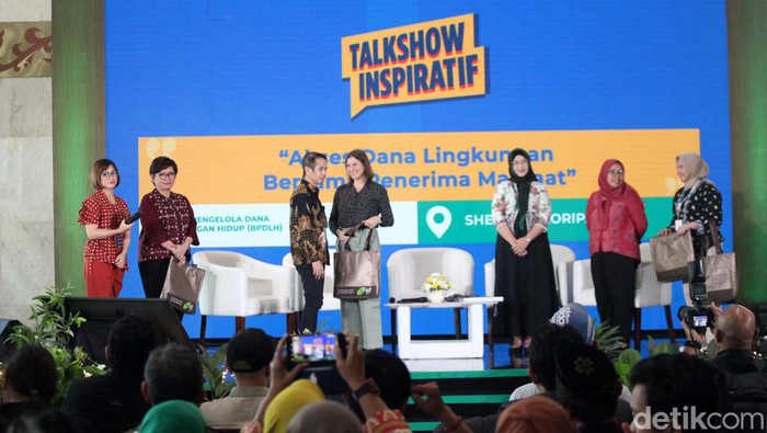 Talkshow 'Akses Dana Lingkungan Bersama Penerima Manfaat' digelar di Festival LIKE 2, Jakarta. Badan Pengelola Dana Lingkungan Hidup (BPDLH) turut hadir.