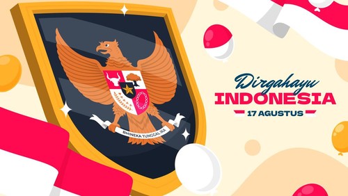 Ilustrasi banner 17 Agustus