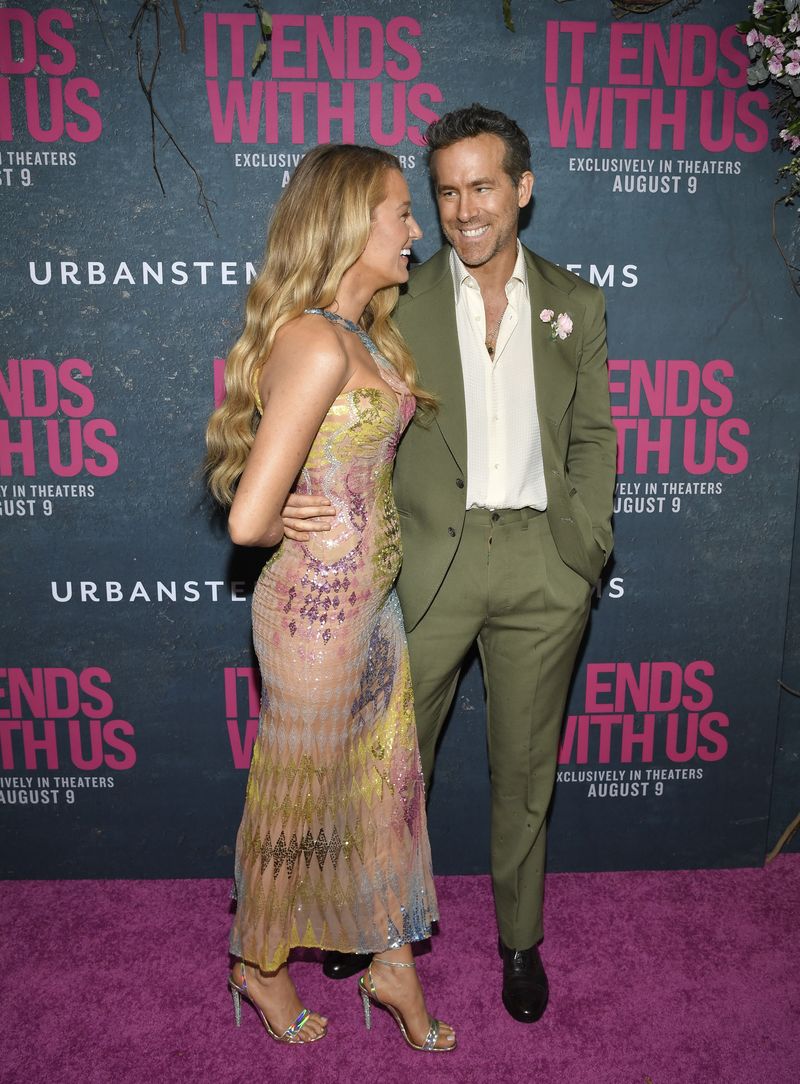 Blake Lively attends the world premiere of 