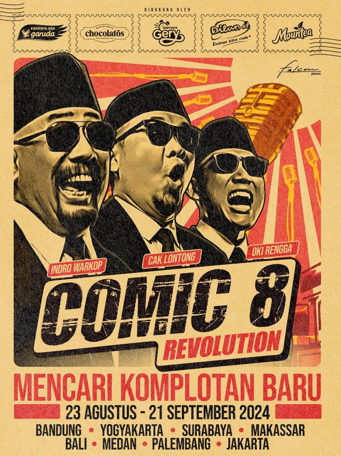 Comic 8 Revolution Comic 8 Revolution mencari komplotan baru.