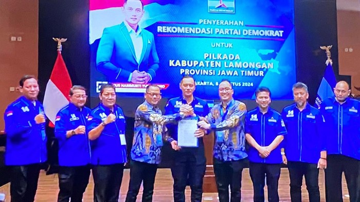 Demokrat beri rekom Abdul Ghofur-Firosya Shalati di Pilbup Lamongan