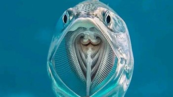 Seekor Makarel Dengan Mulut Terbuka Foto: Boredpanda