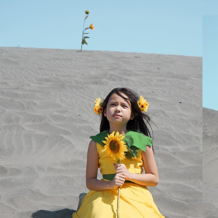 Gempita Nora Marten Gempita Nora Marten debut akting di video klip Gala Bunga Matahari milik Sal Priadi.