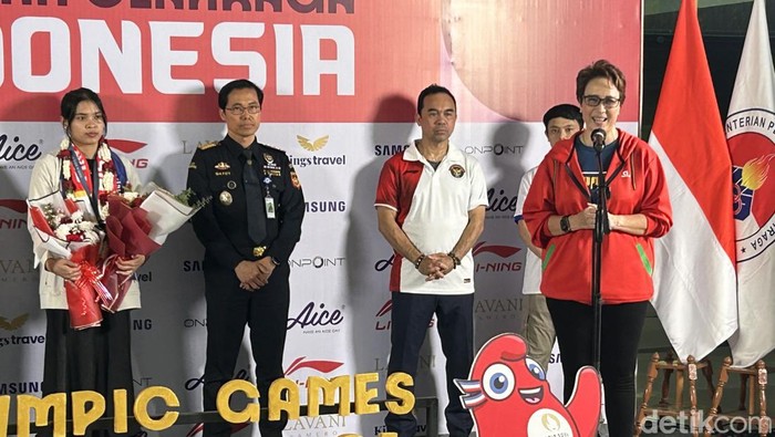 gregoria mariska tunjung olimpiade 2024 olimpiade 2024 paris olimpiade paris 2024 tim ad hoc pbsi