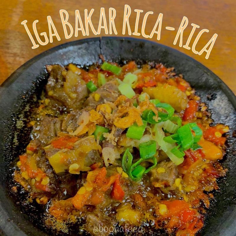 Iga bakar enak di Bogor