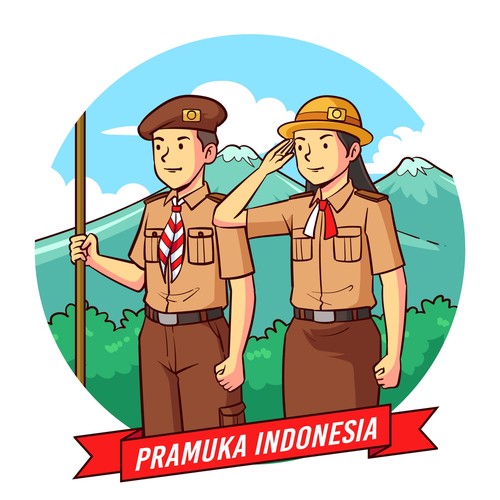 Ilustrasi Pramuka