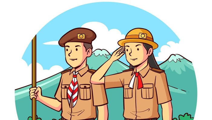 Ilustrasi Pramuka