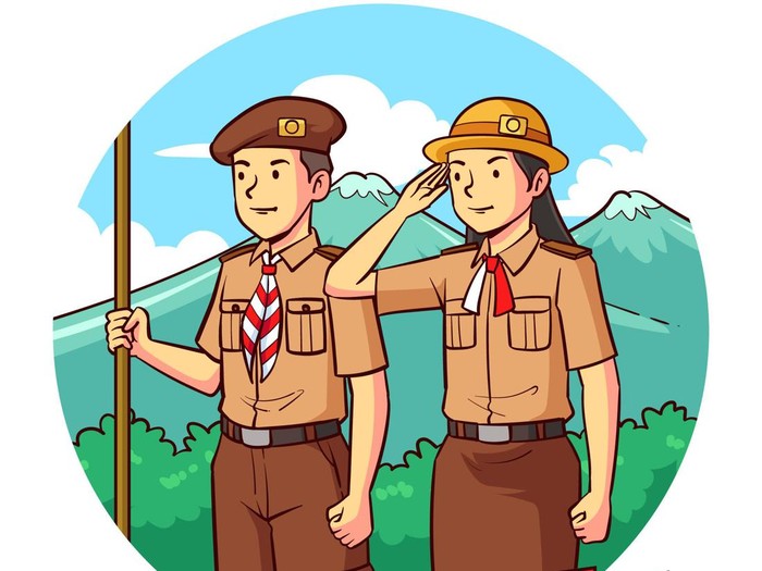 Ilustrasi Pramuka