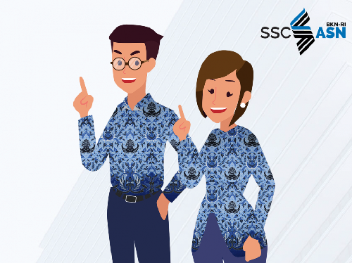Ilustrasi SSCASN untuk CPNS dan PPPK.