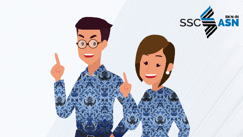 Ilustrasi SSCASN untuk CPNS dan PPPK.