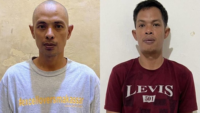 Kakak beradik bernama Anas (45) dan Nursaleh (39) diamankan Resmob Polres Luwu usai menembak petani.