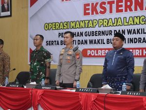 Kapolres Inhu Rapat Bareng TNI-Bawaslu, Matangkan Persiapan Pilkada Serentak