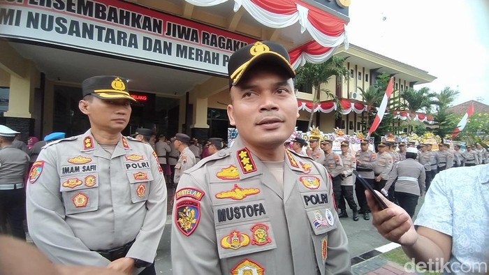 Kapolresta Magelang Kombes Mustofa di kantornya, Jumat (9/8/2024).