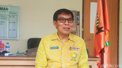 Ketua DPC LVRI Kabupaten Karangasem I Made Oka. (I Wayan Selamat Juniasa)