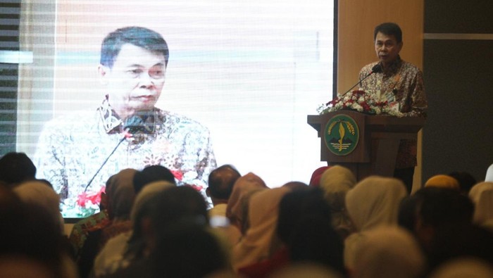 Ketua KPK Nawawi Pomolango dalam kuliah umum Eksistensi dan Prespektif KPK dalam Memberantas Korupsi di Bandung.