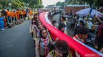 Kirab Bendera 79 Meter Sambut HUT RI di Tambun