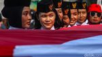 Kirab Bendera 79 Meter Sambut HUT RI di Tambun